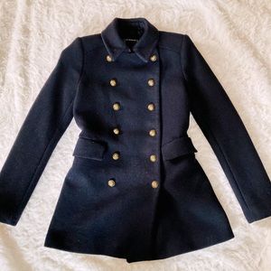 ZARA Double Breasted Pea Coat